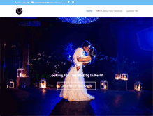 Tablet Screenshot of edenthedjguy.com